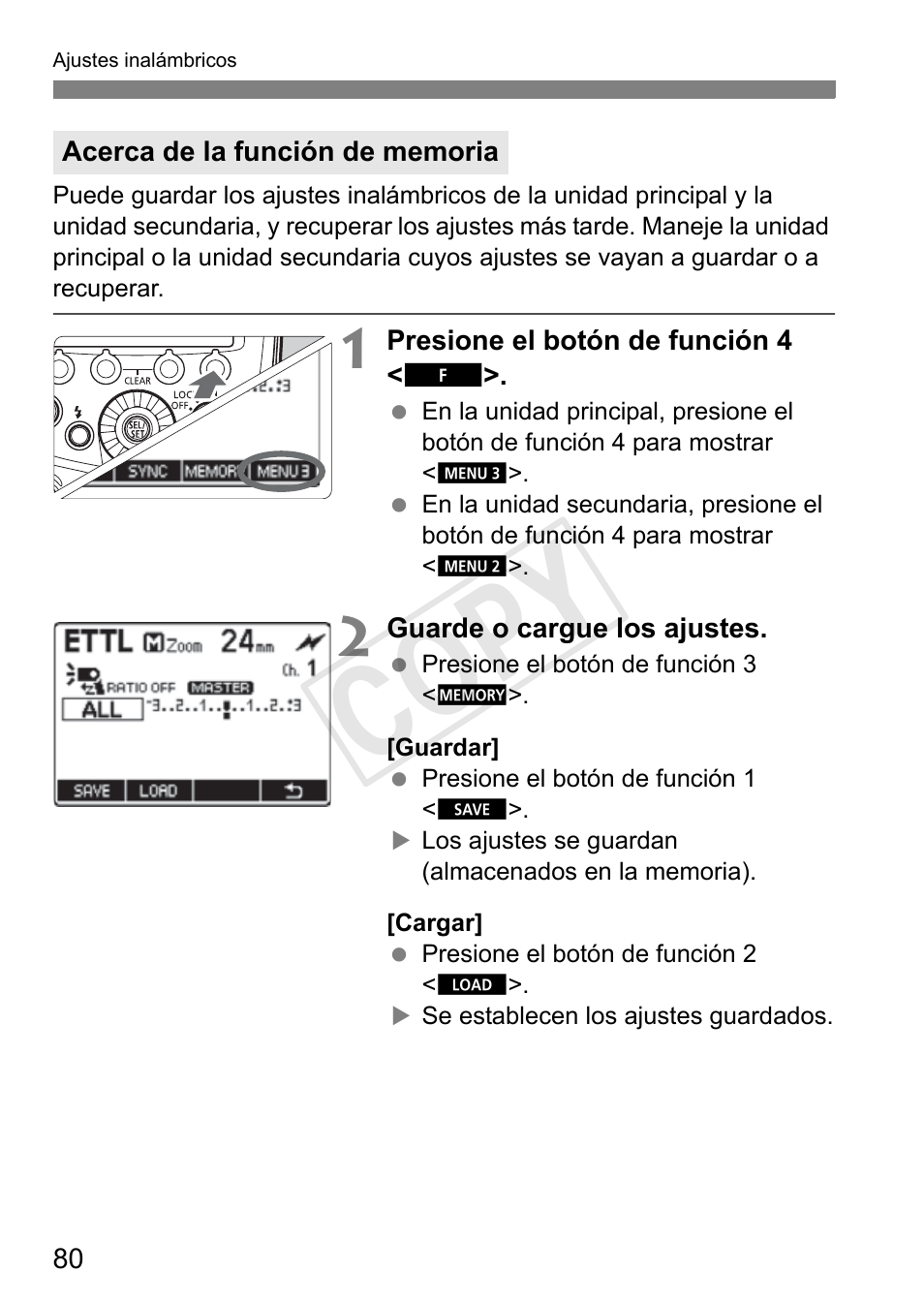 Cop y | Canon Speedlite 600EX-RT User Manual | Page 326 / 372