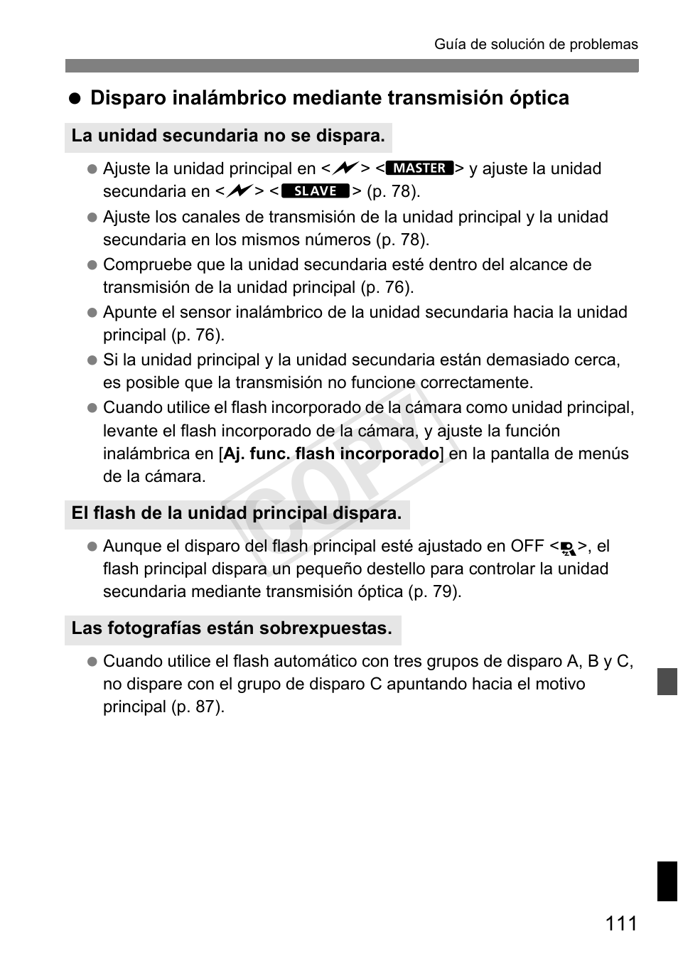 Cop y | Canon Speedlite 600EX-RT User Manual | Page 357 / 372