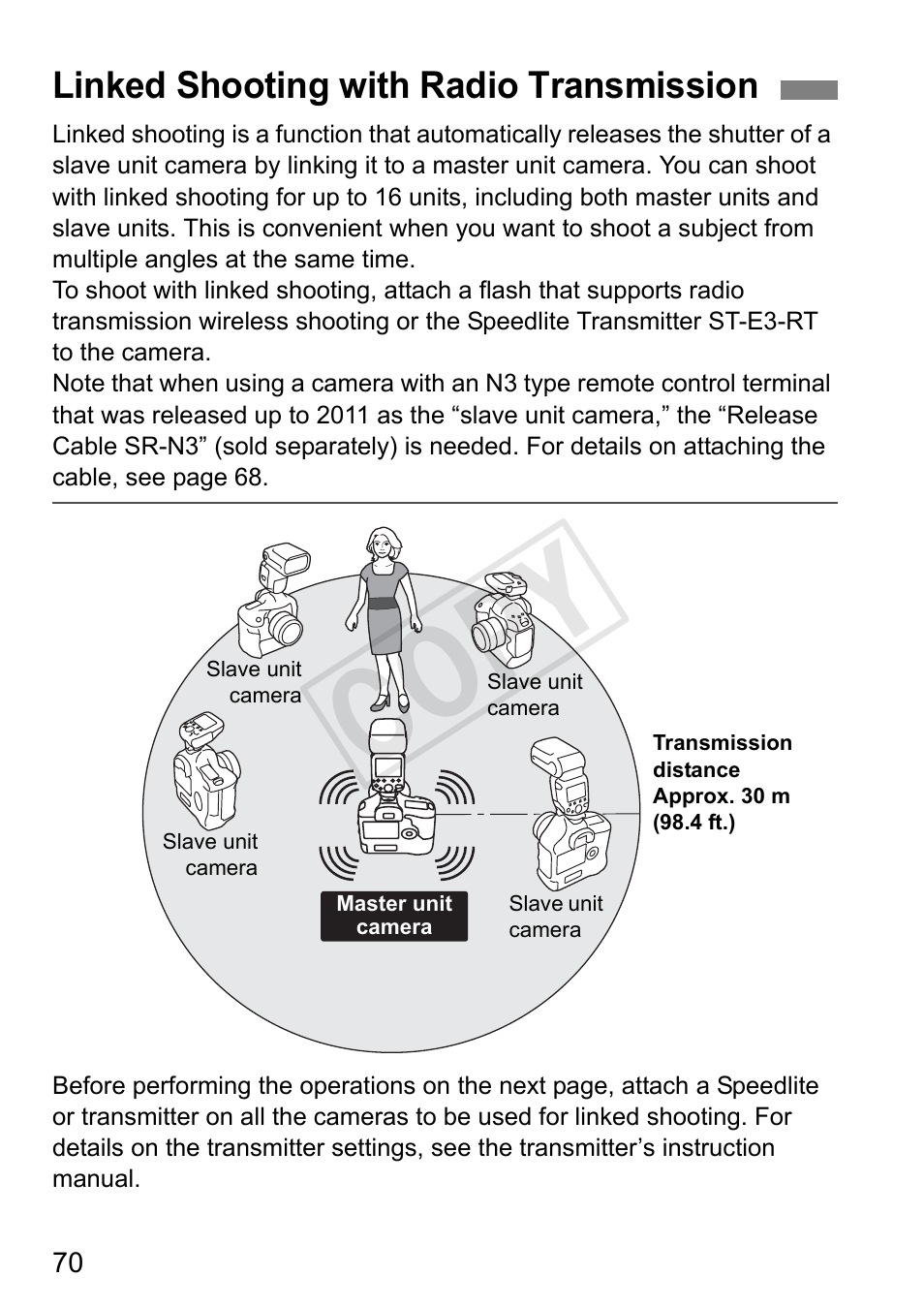 Cop y | Canon Speedlite 600EX-RT User Manual | Page 72 / 372