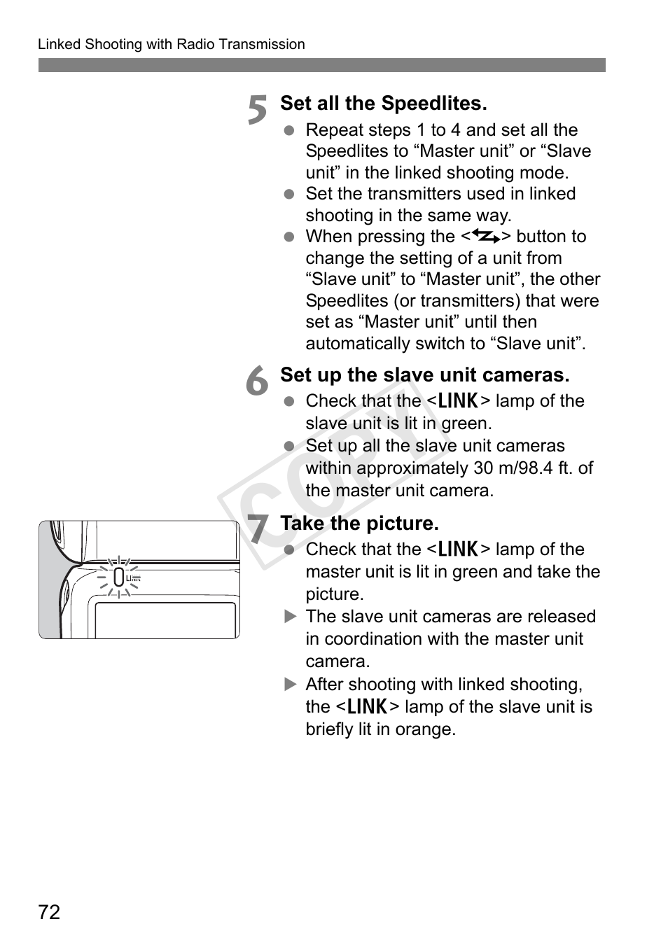 Cop y | Canon Speedlite 600EX-RT User Manual | Page 74 / 372