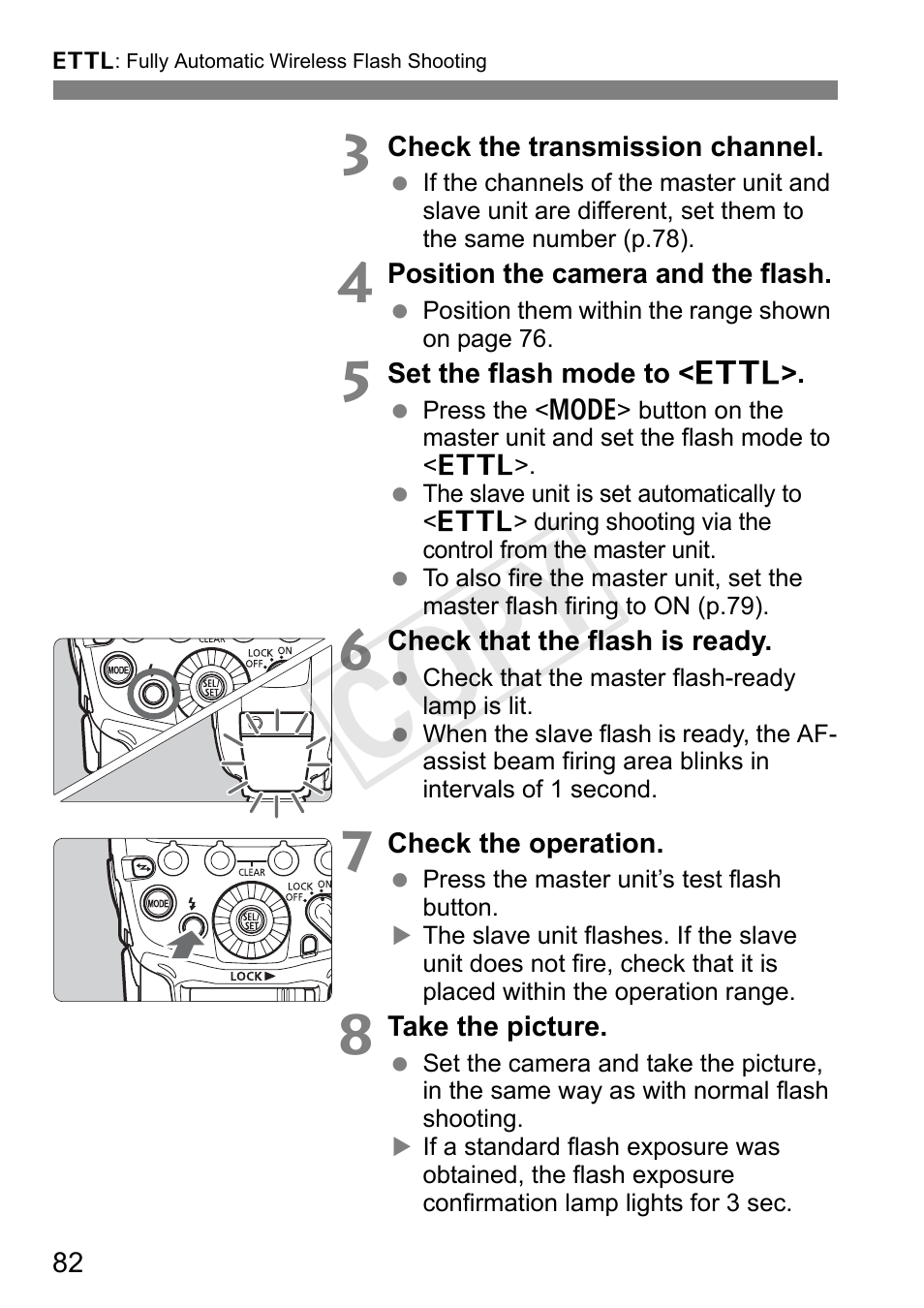 Cop y | Canon Speedlite 600EX-RT User Manual | Page 84 / 372