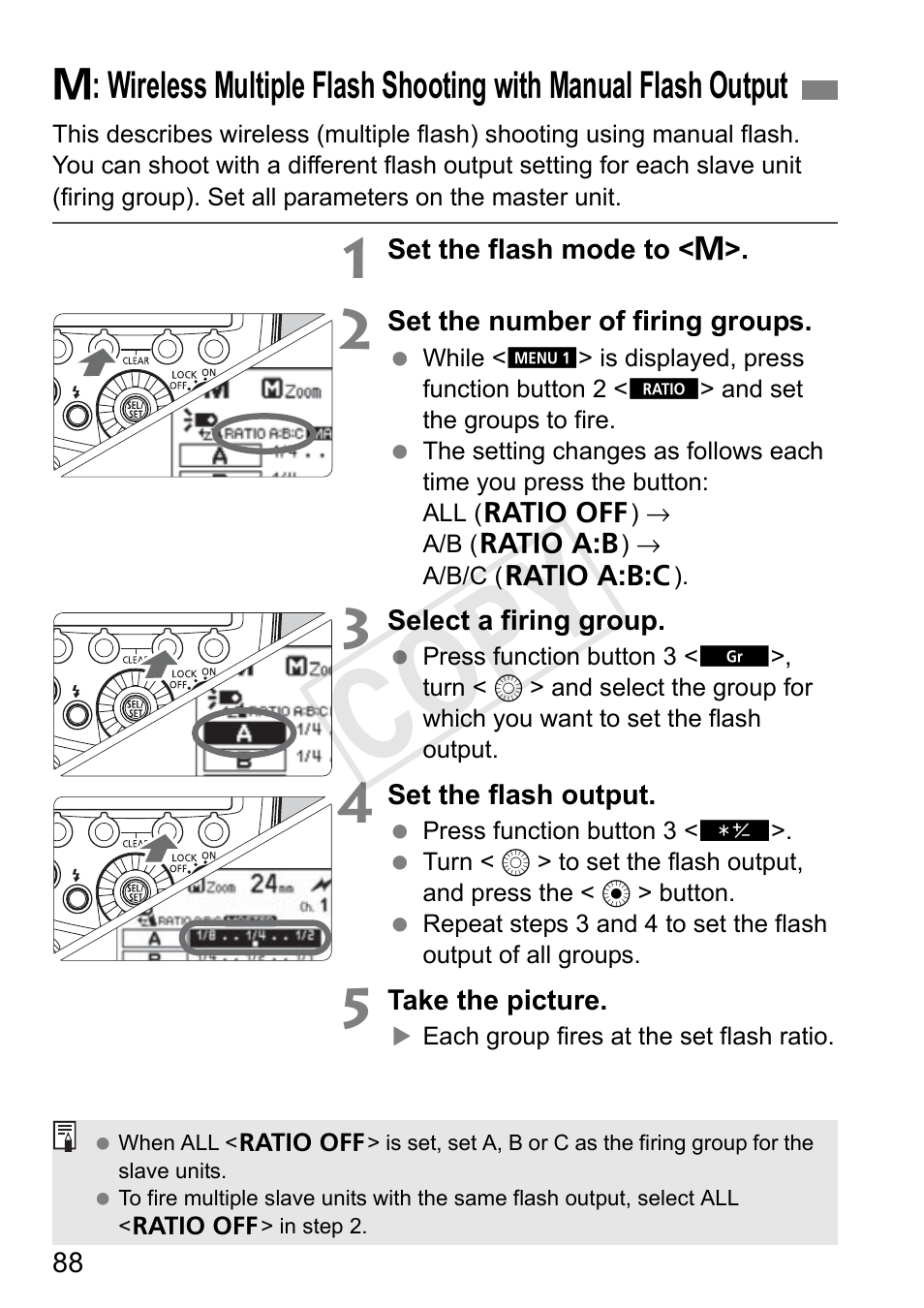 Cop y | Canon Speedlite 600EX-RT User Manual | Page 90 / 372