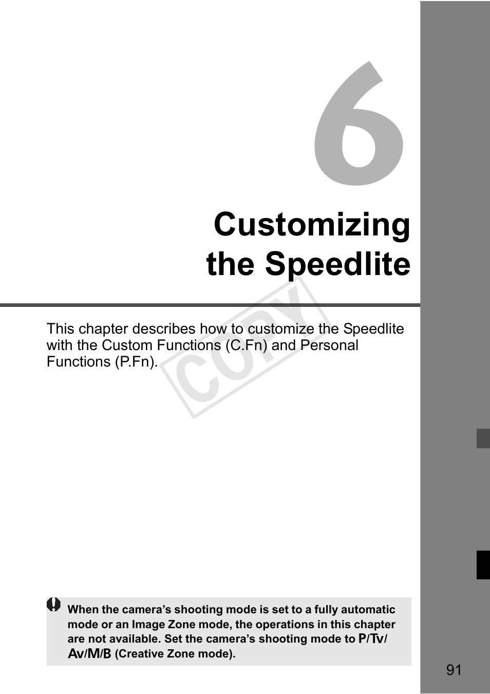 Cop y | Canon Speedlite 600EX-RT User Manual | Page 93 / 372