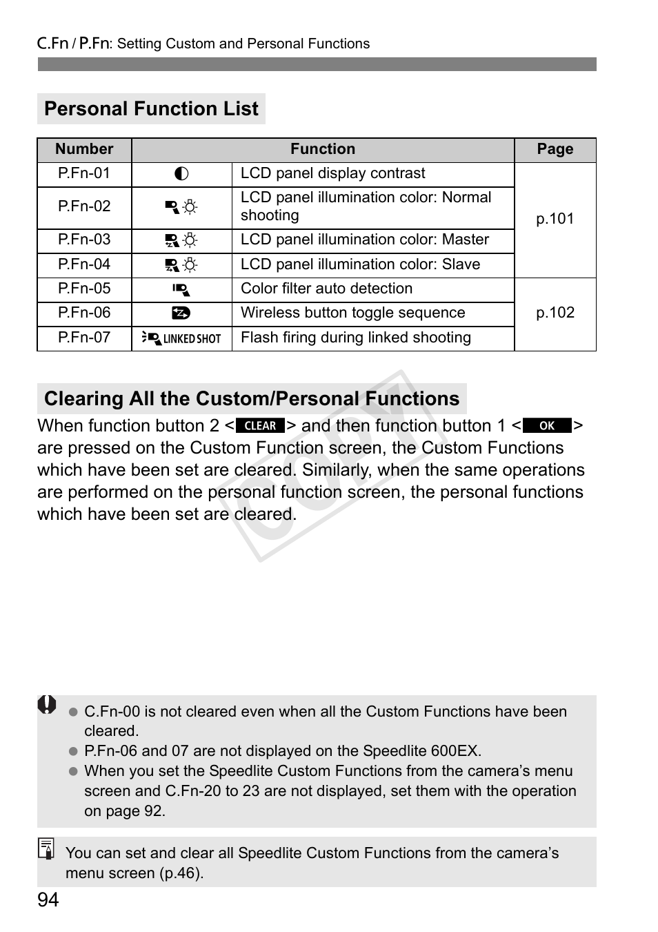 Cop y | Canon Speedlite 600EX-RT User Manual | Page 96 / 372