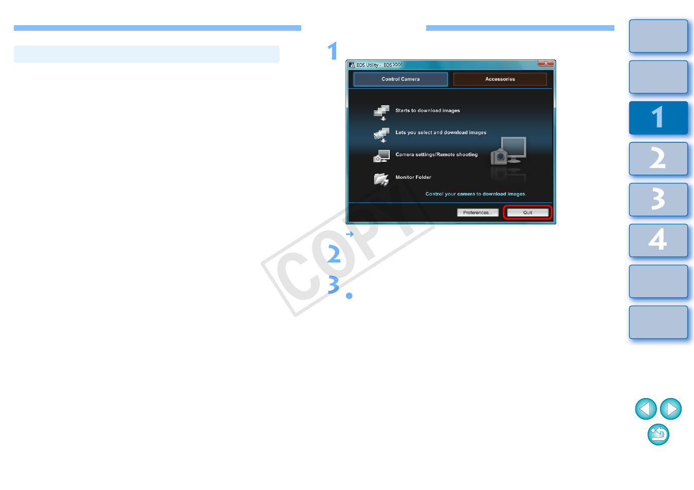 Exiting eu, P.13, Downloading images with a card reader | Downloading images using digital photo, Professional, Downloading images using imagebrowser ex, Downloading images without using canon software, P.13), Cop y | Canon EOS 1200D User Manual | Page 14 / 111