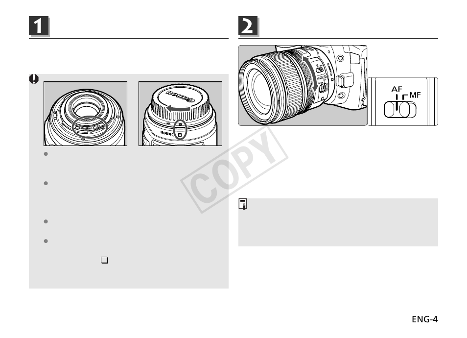 Cop y | Canon EF-S 17-85mm f4-5.6 IS USM User Manual | Page 5 / 12