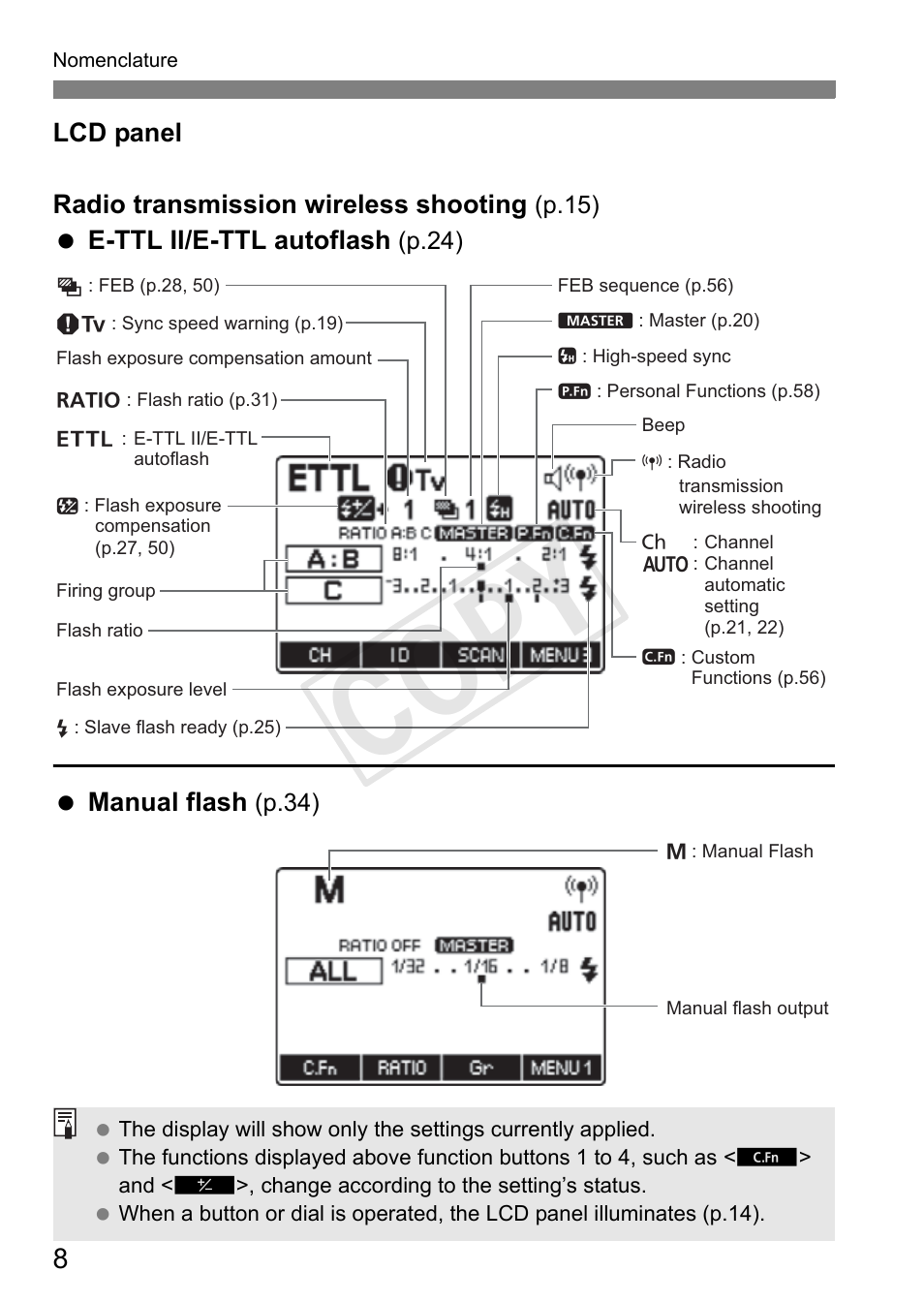 Cop y | Canon Speedlite Transmitter ST-E3-RT User Manual | Page 10 / 220