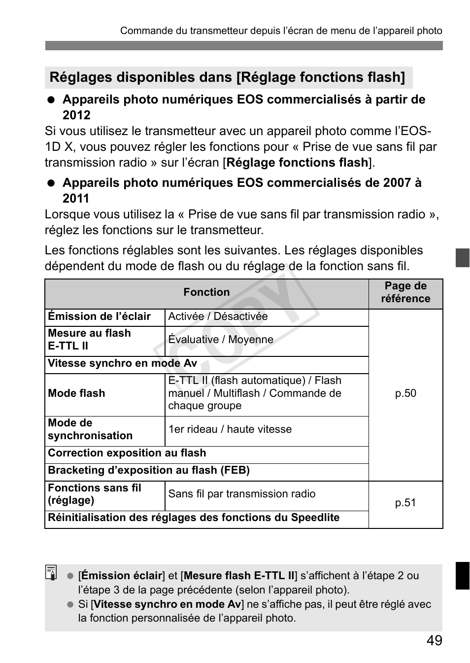 Cop y | Canon Speedlite Transmitter ST-E3-RT User Manual | Page 123 / 220