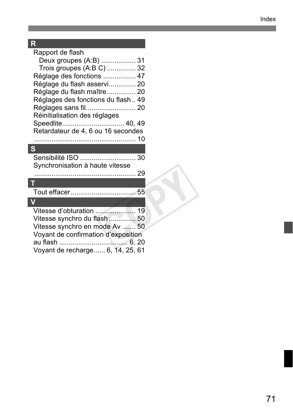 Cop y | Canon Speedlite Transmitter ST-E3-RT User Manual | Page 145 / 220