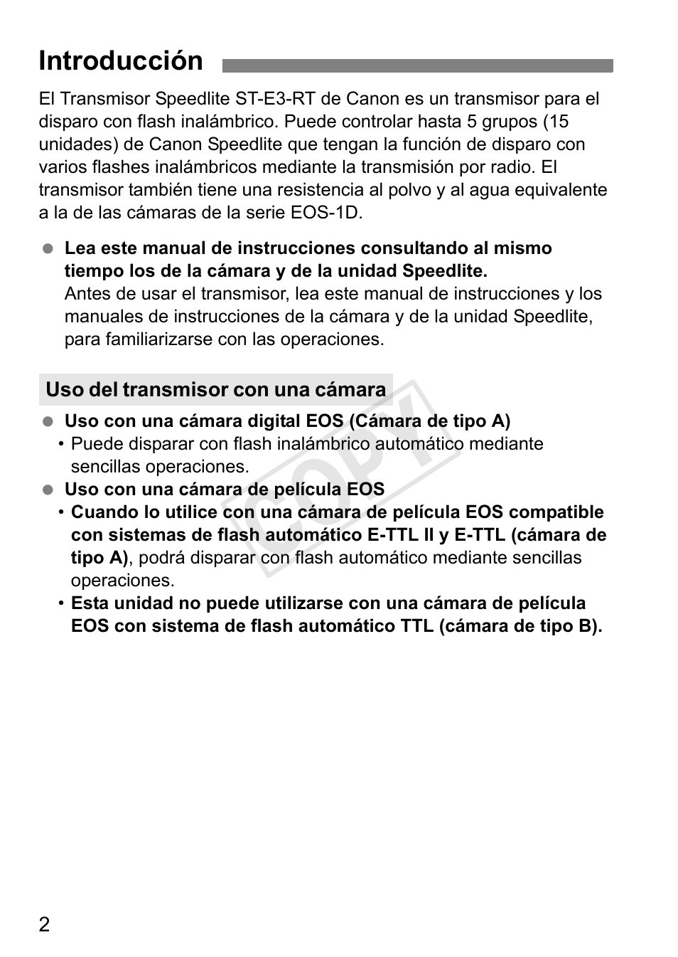 Cop y | Canon Speedlite Transmitter ST-E3-RT User Manual | Page 148 / 220