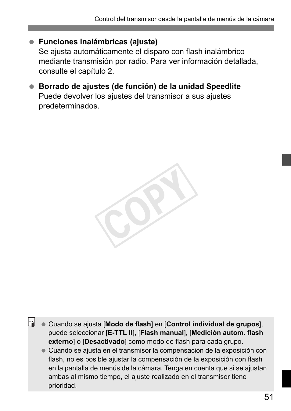 Cop y | Canon Speedlite Transmitter ST-E3-RT User Manual | Page 197 / 220