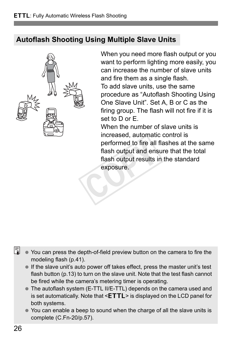 Cop y | Canon Speedlite Transmitter ST-E3-RT User Manual | Page 28 / 220