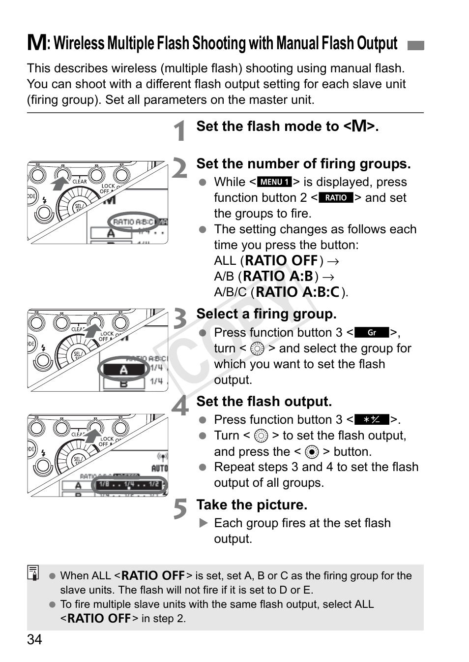 Cop y | Canon Speedlite Transmitter ST-E3-RT User Manual | Page 36 / 220