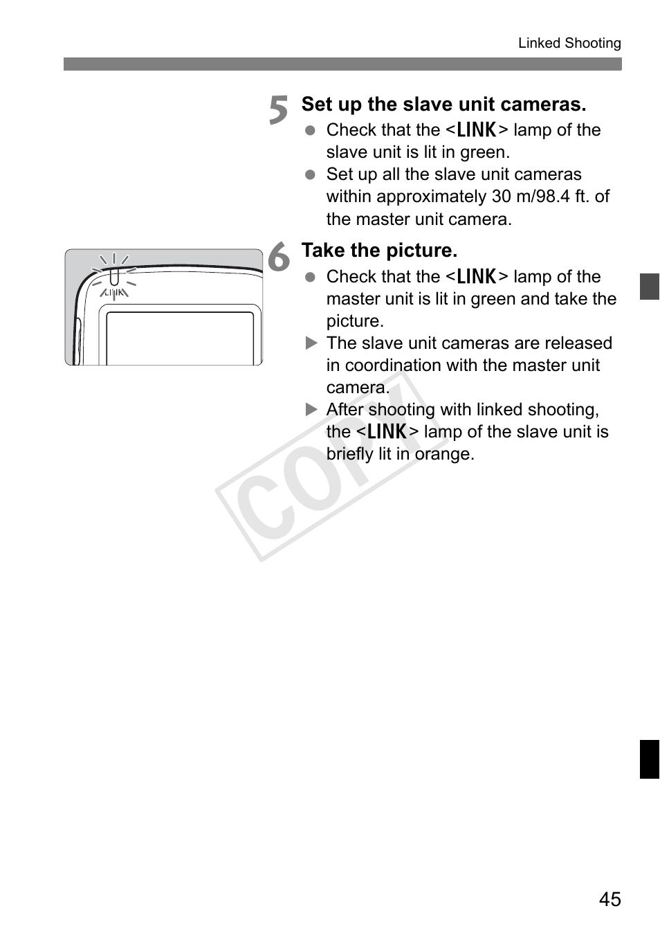 Cop y | Canon Speedlite Transmitter ST-E3-RT User Manual | Page 47 / 220