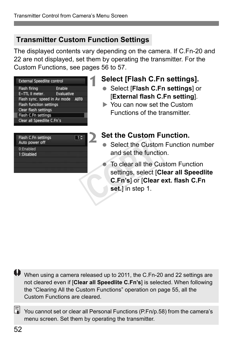 Cop y | Canon Speedlite Transmitter ST-E3-RT User Manual | Page 54 / 220