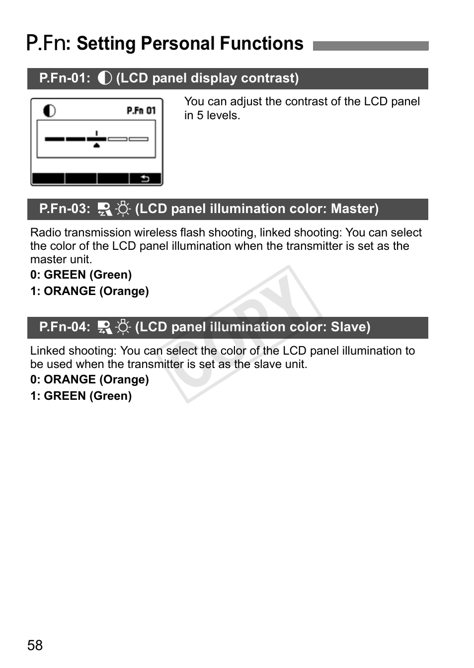 Cop y | Canon Speedlite Transmitter ST-E3-RT User Manual | Page 60 / 220
