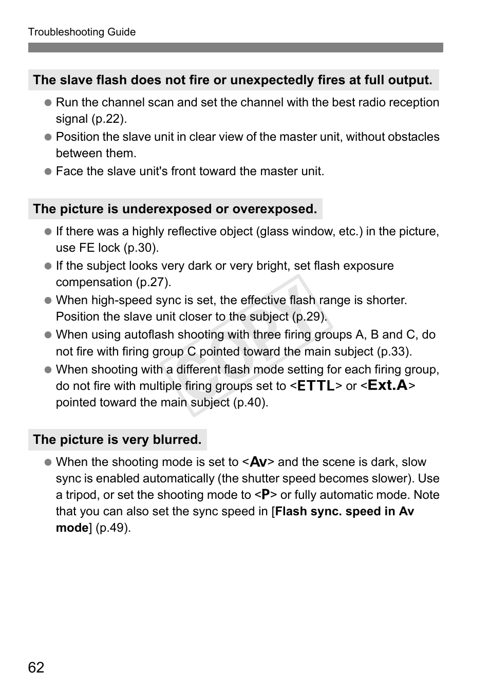 Cop y | Canon Speedlite Transmitter ST-E3-RT User Manual | Page 64 / 220