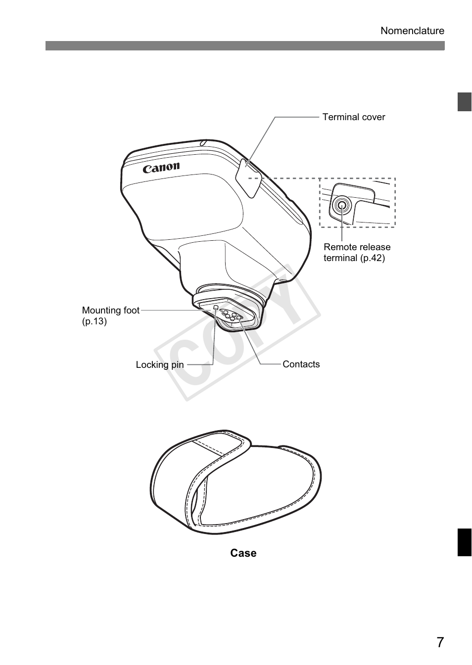 Cop y | Canon Speedlite Transmitter ST-E3-RT User Manual | Page 9 / 220