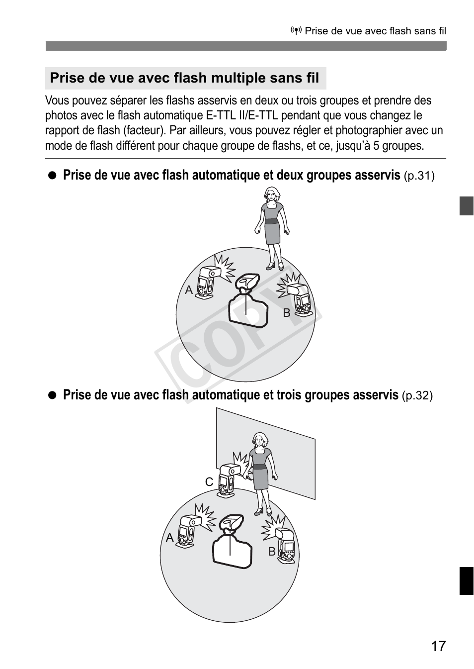 Cop y | Canon Speedlite Transmitter ST-E3-RT User Manual | Page 91 / 220
