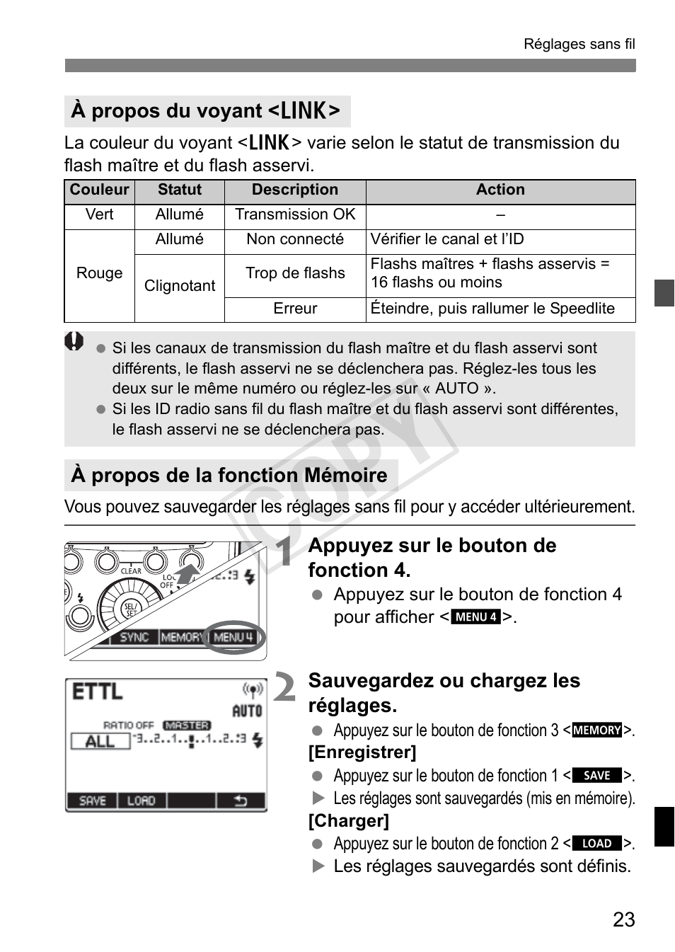Cop y | Canon Speedlite Transmitter ST-E3-RT User Manual | Page 97 / 220