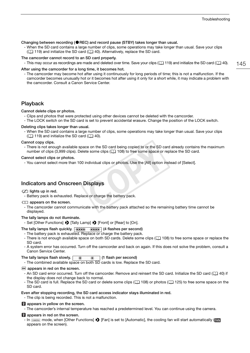 Cop y | Canon EOS C100 User Manual | Page 145 / 166