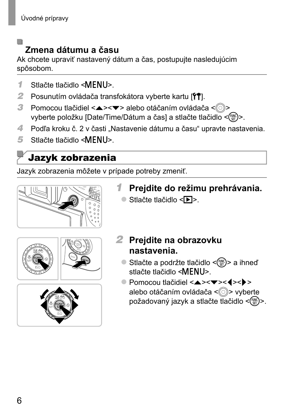Jazyk zobrazenia | Canon PowerShot SX50 HS User Manual | Page 110 / 146