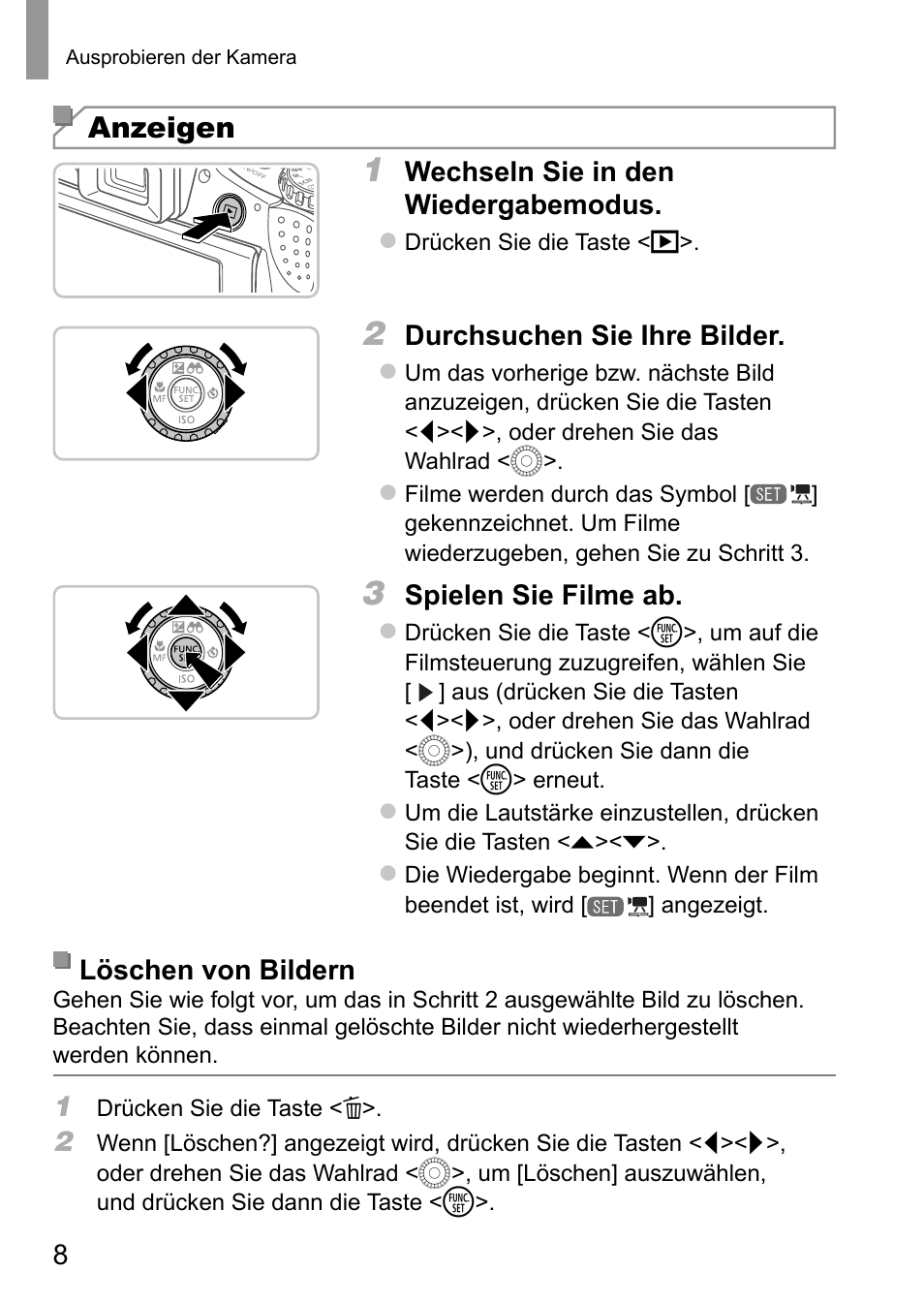 Anzeigen | Canon PowerShot SX50 HS User Manual | Page 16 / 146