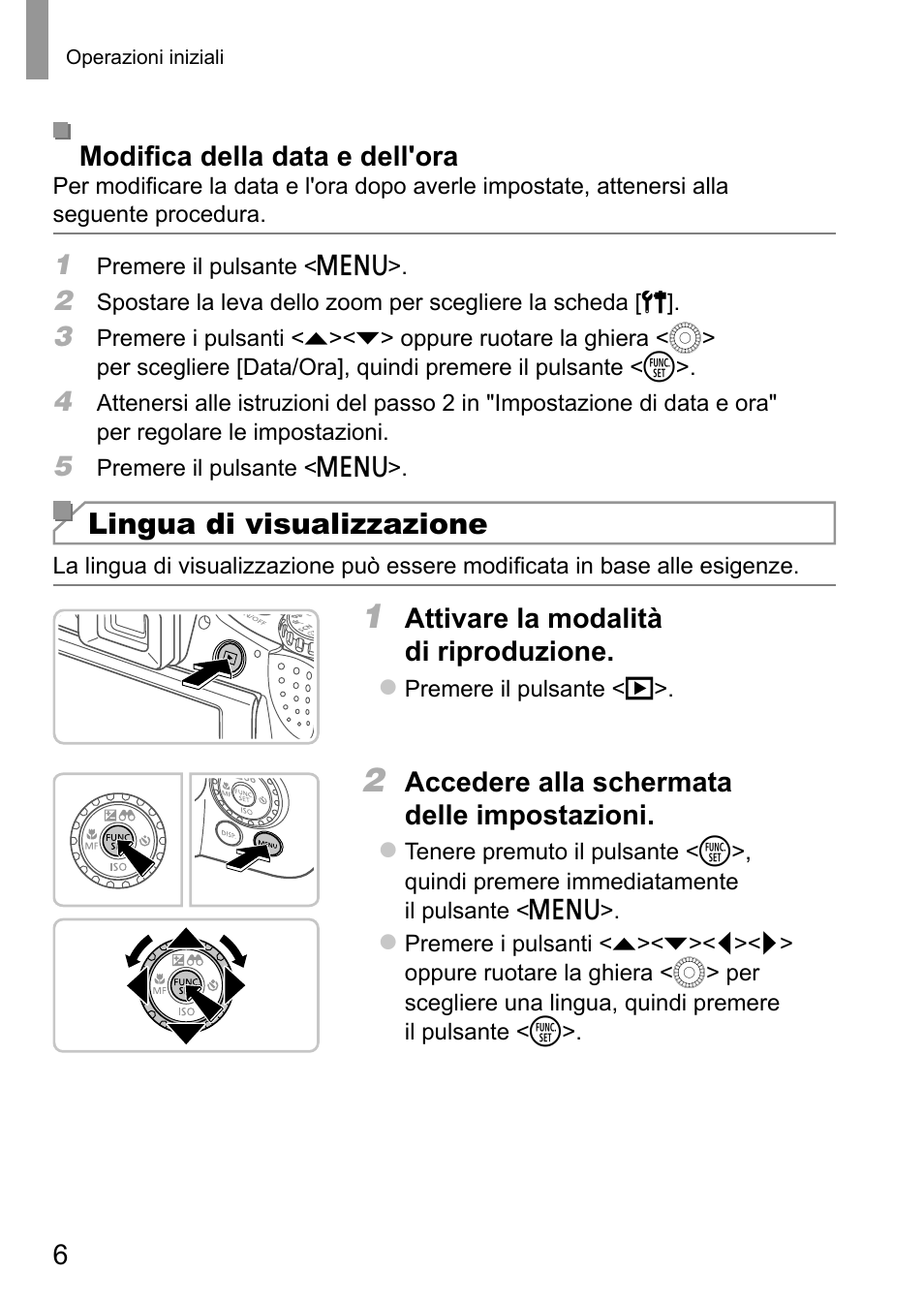 Lingua di visualizzazione | Canon PowerShot SX50 HS User Manual | Page 38 / 146