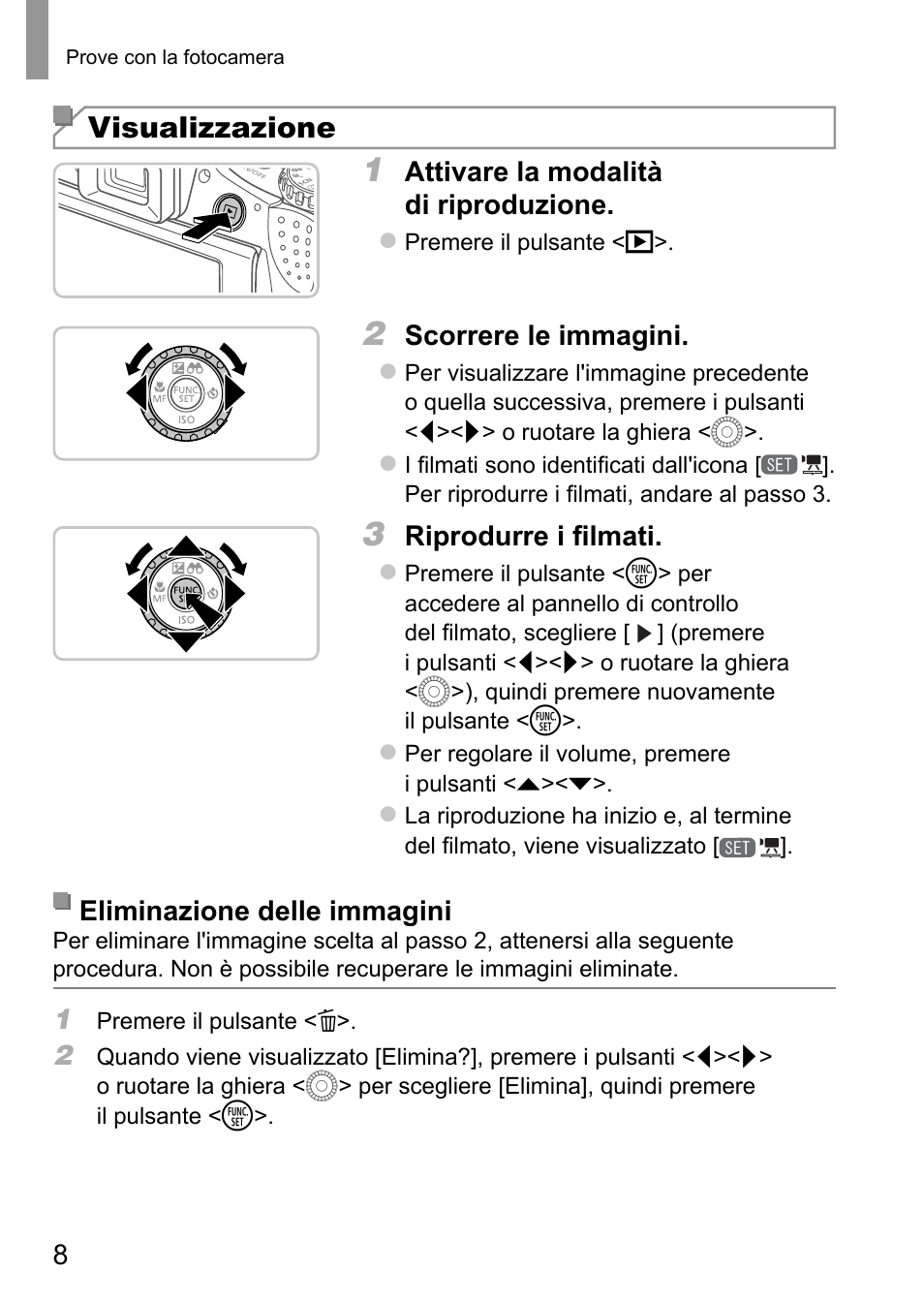 Visualizzazione | Canon PowerShot SX50 HS User Manual | Page 40 / 146