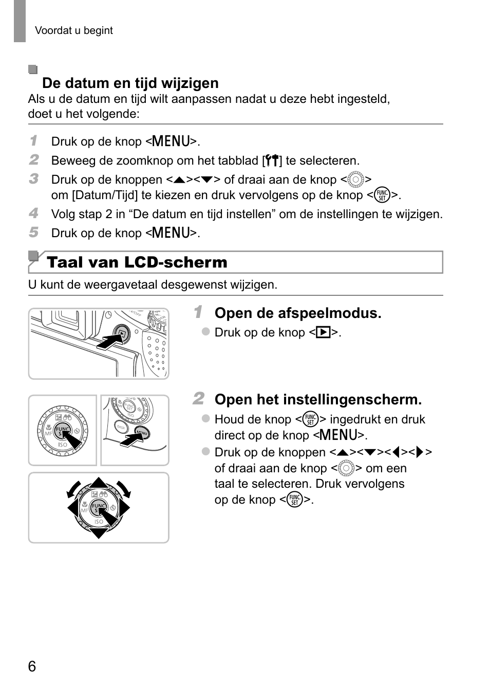 Taal van lcd-scherm | Canon PowerShot SX50 HS User Manual | Page 46 / 146