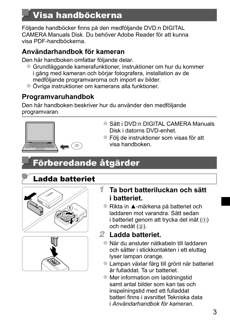 Visa handböckerna, Förberedande åtgärder | Canon PowerShot SX50 HS User Manual | Page 67 / 146
