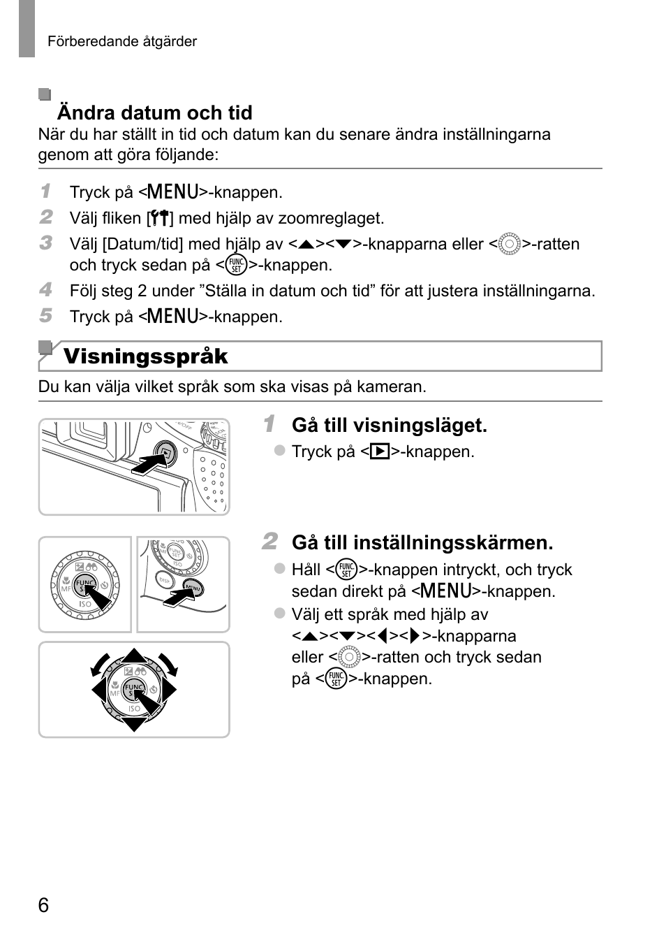 Visningsspråk | Canon PowerShot SX50 HS User Manual | Page 70 / 146