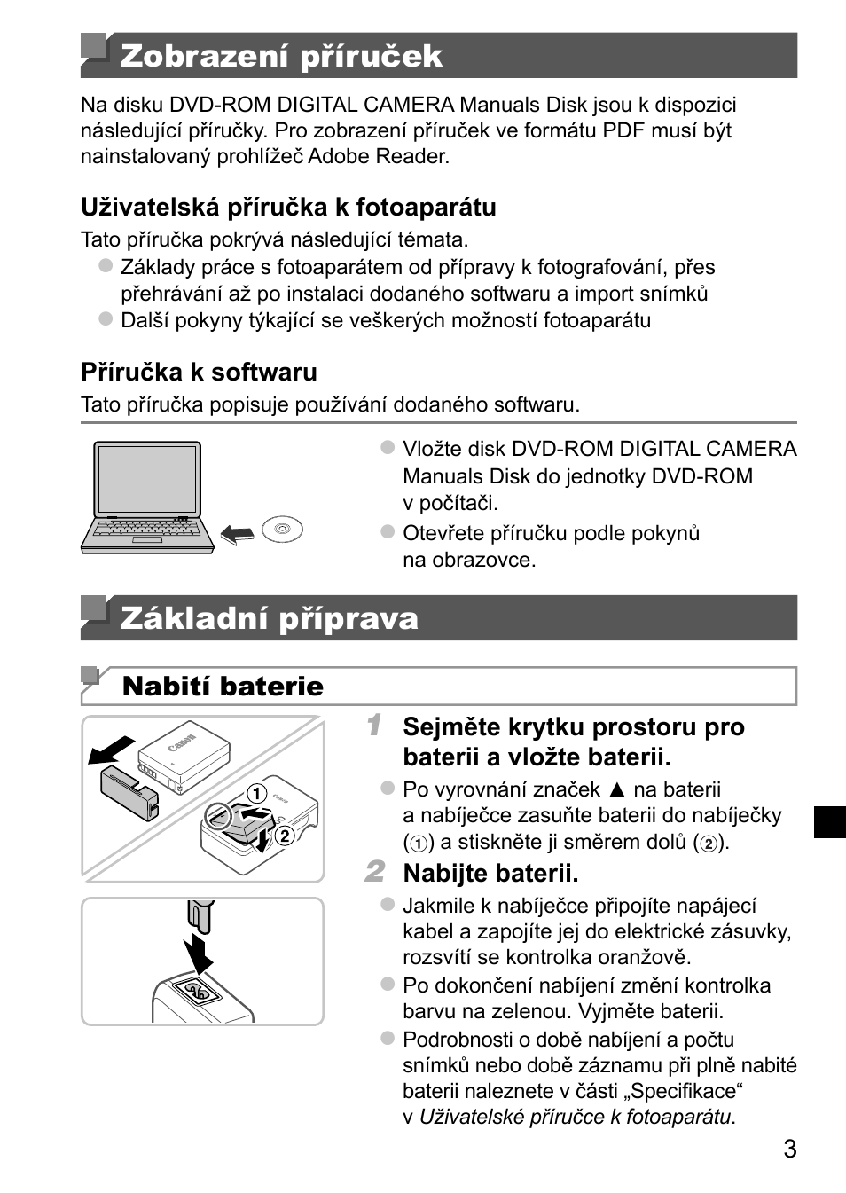 Zobrazení příruček, Základní příprava | Canon PowerShot SX50 HS User Manual | Page 83 / 146