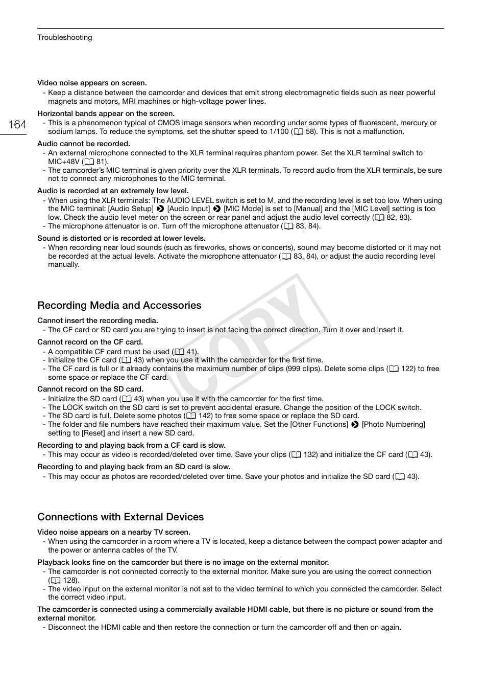 Cop y | Canon EOS C300 User Manual | Page 164 / 186