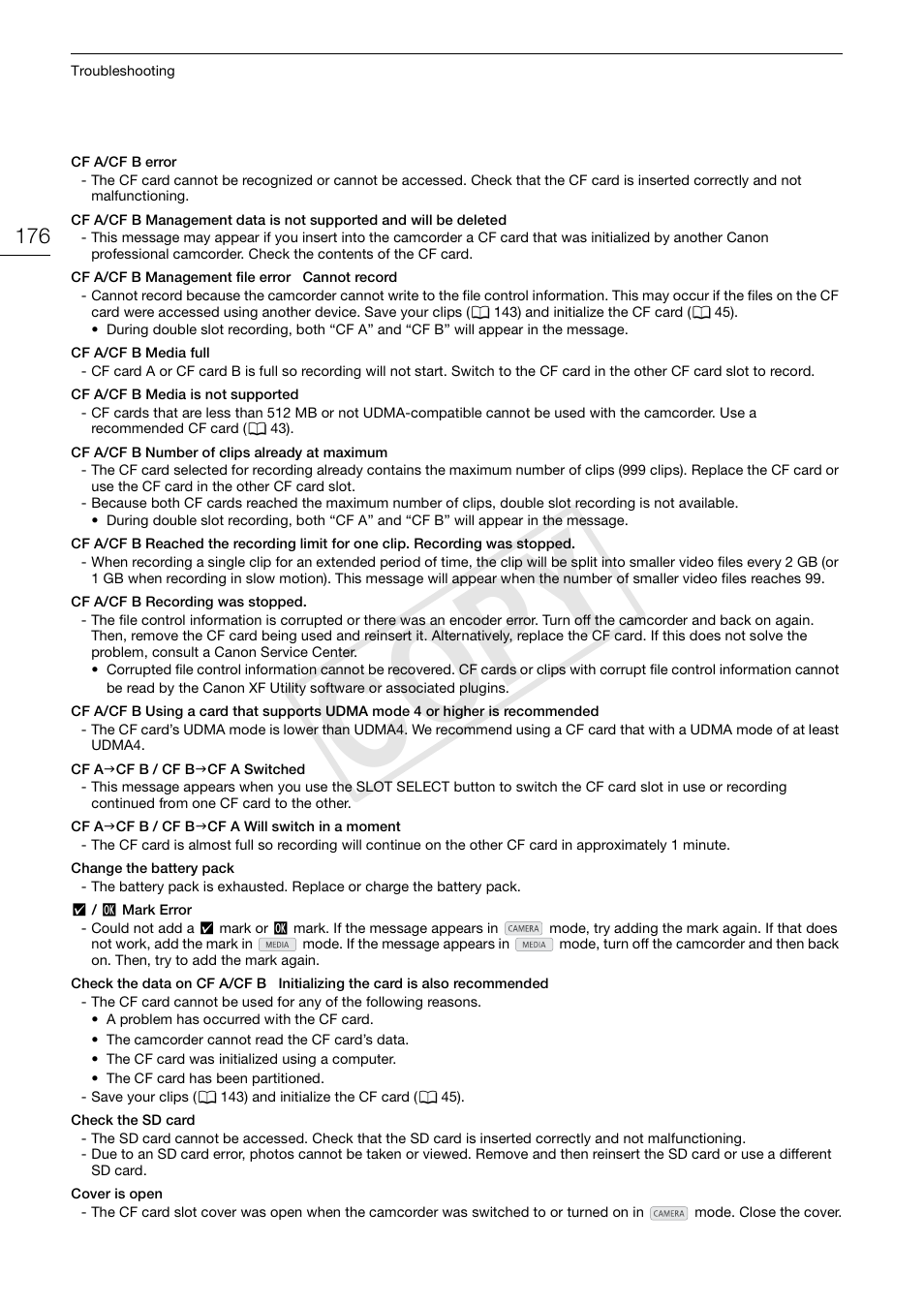 Cop y | Canon EOS C300 PL User Manual | Page 176 / 194