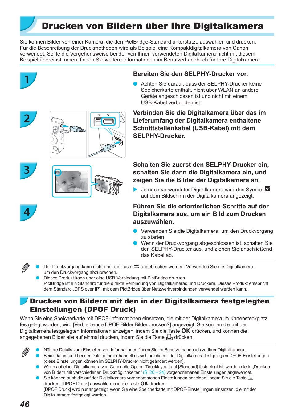 Drucken von bildern über ihre digitalkamera | Canon SELPHY CP900 User Manual | Page 159 / 514