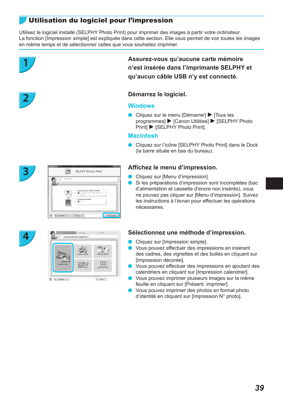 Canon SELPHY CP900 User Manual | Page 264 / 514