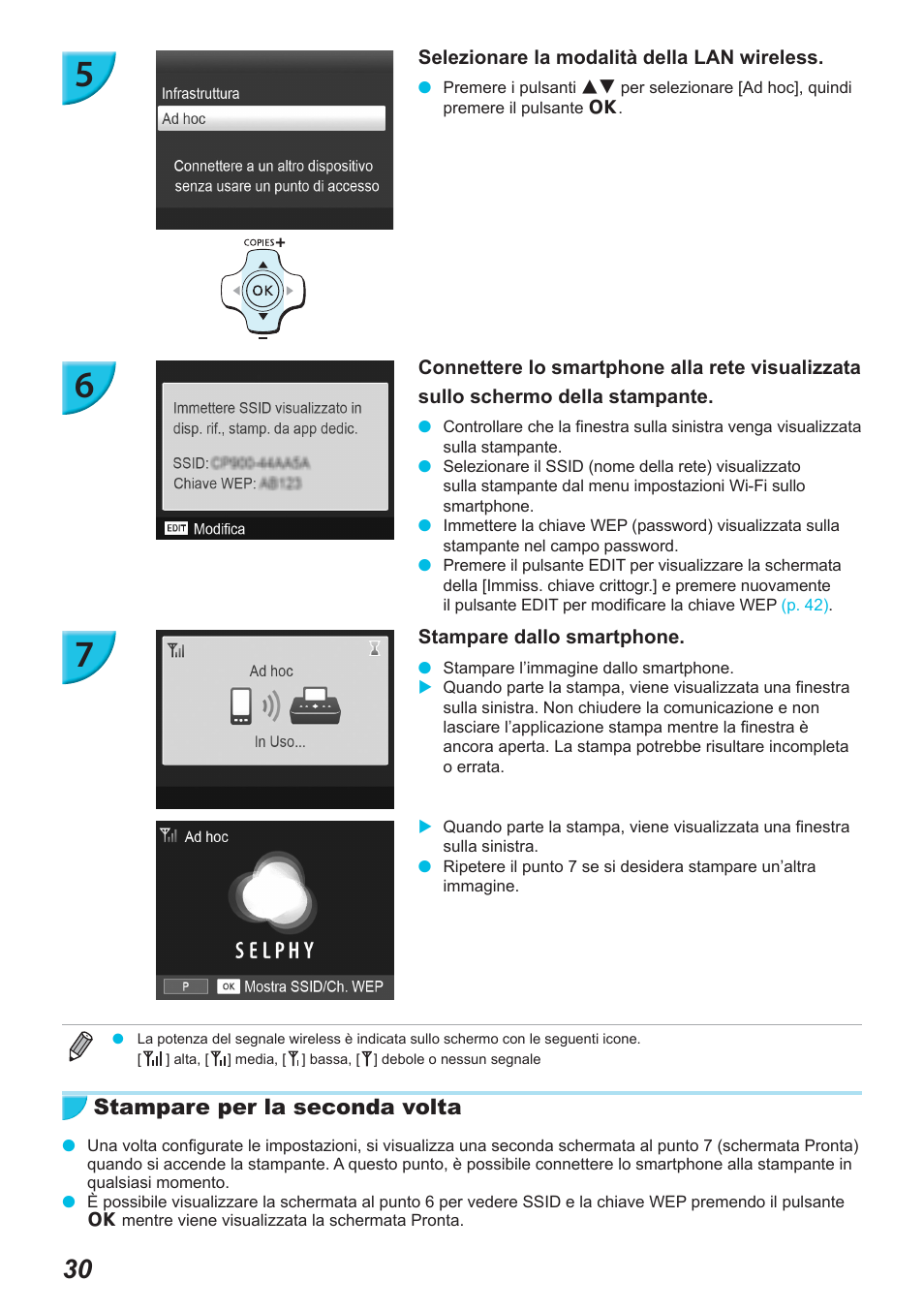 Stampare per la seconda volta | Canon SELPHY CP900 User Manual | Page 311 / 514