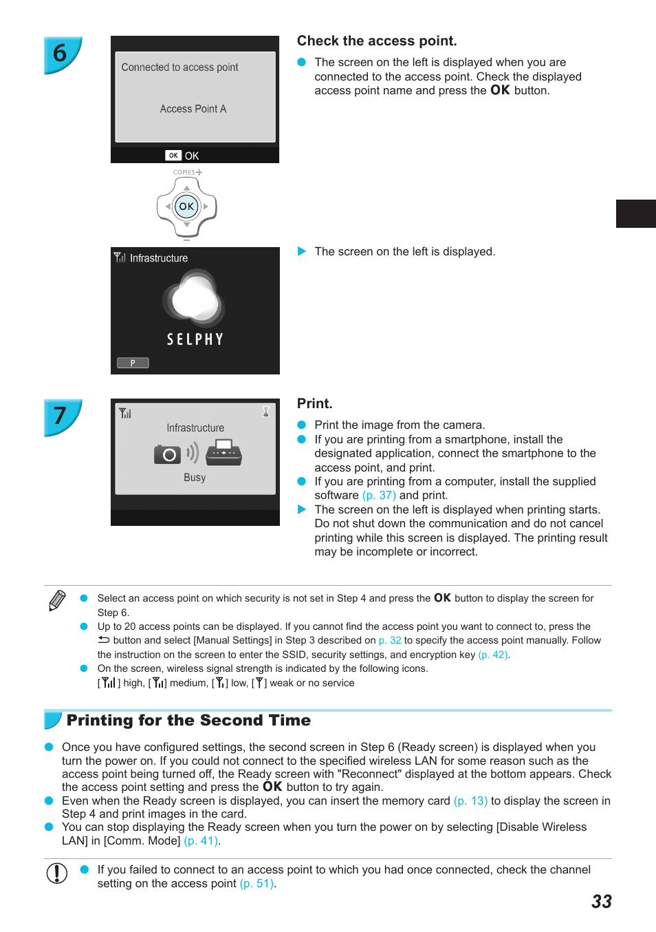 Printing for the second time | Canon SELPHY CP900 User Manual | Page 34 / 514