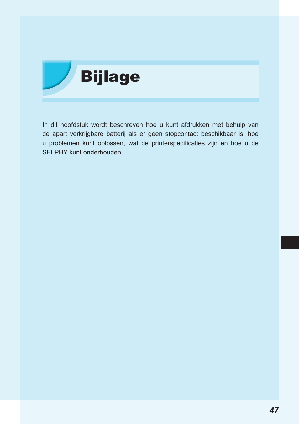 Bijlage | Canon SELPHY CP900 User Manual | Page 384 / 514