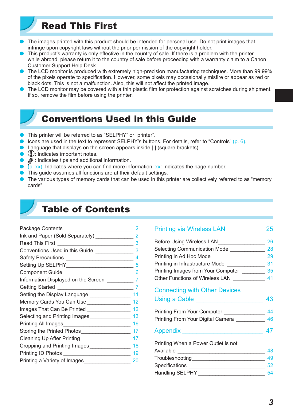 Canon SELPHY CP900 User Manual | Page 4 / 514