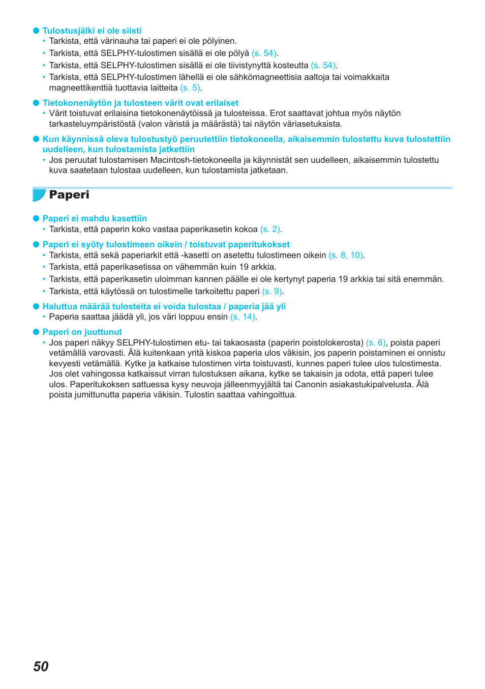 Paperi | Canon SELPHY CP900 User Manual | Page 443 / 514