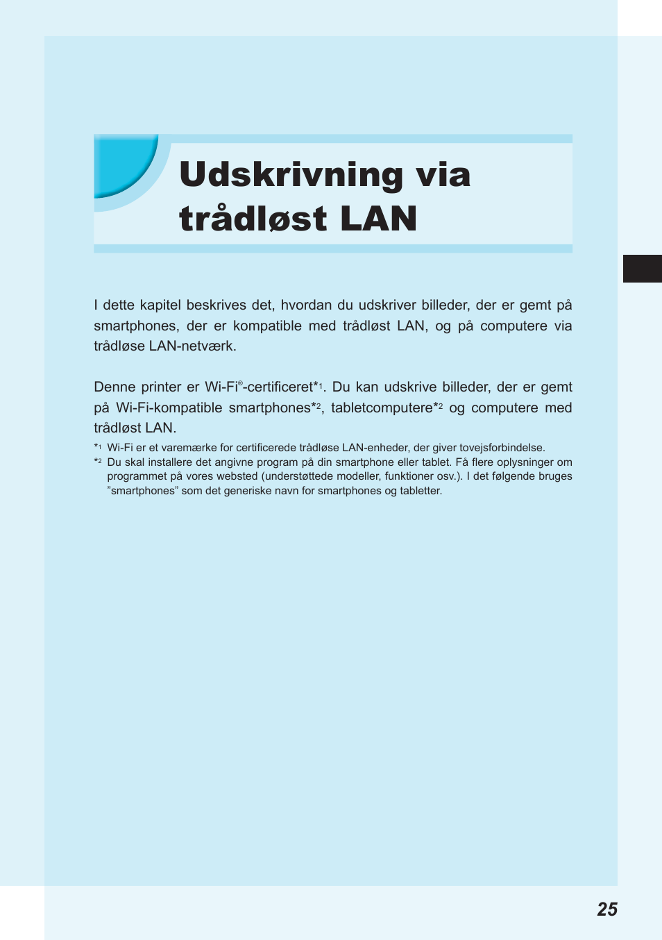 Udskrivning via trådløst lan | Canon SELPHY CP900 User Manual | Page 82 / 514