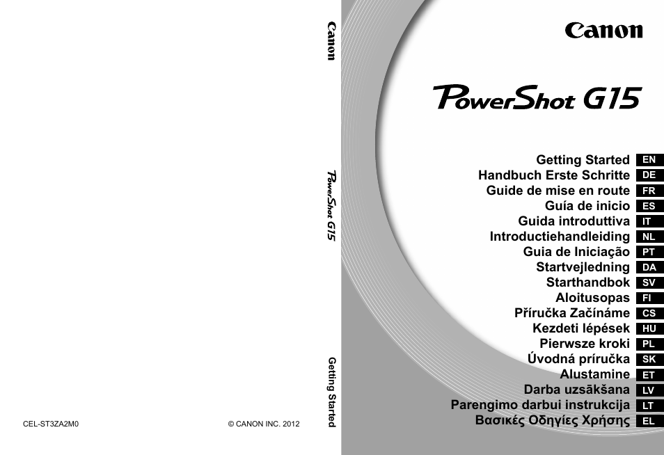 Canon PowerShot G15 User Manual | 146 pages