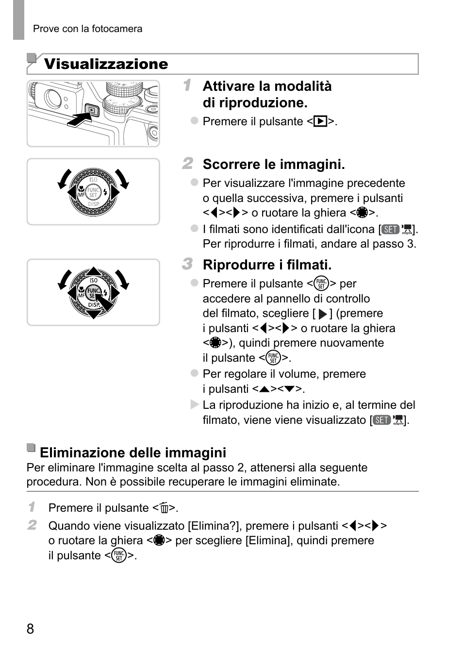 Visualizzazione | Canon PowerShot G15 User Manual | Page 40 / 146