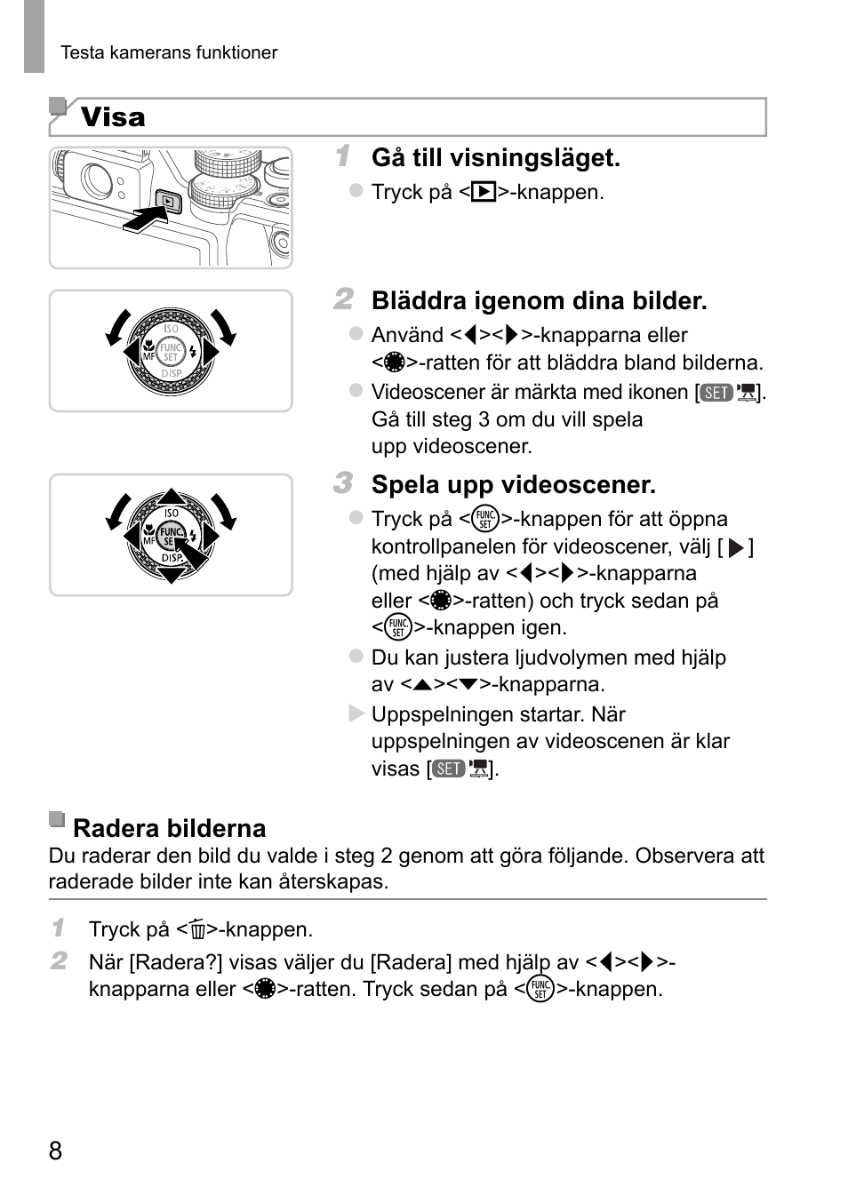 Visa | Canon PowerShot G15 User Manual | Page 72 / 146