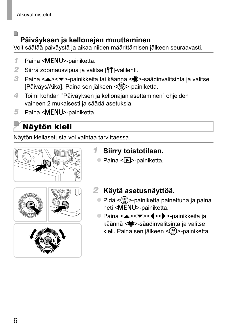 Näytön kieli | Canon PowerShot G15 User Manual | Page 78 / 146