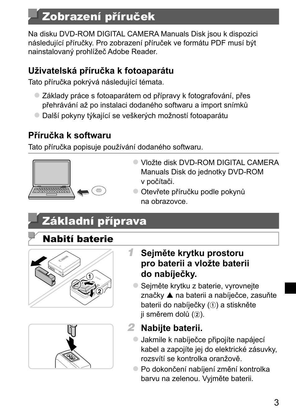 Zobrazení příruček, Základní příprava | Canon PowerShot G15 User Manual | Page 83 / 146