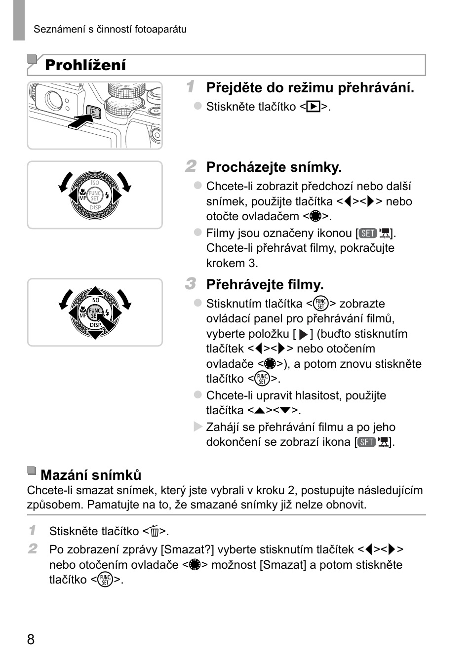 Prohlížení | Canon PowerShot G15 User Manual | Page 88 / 146