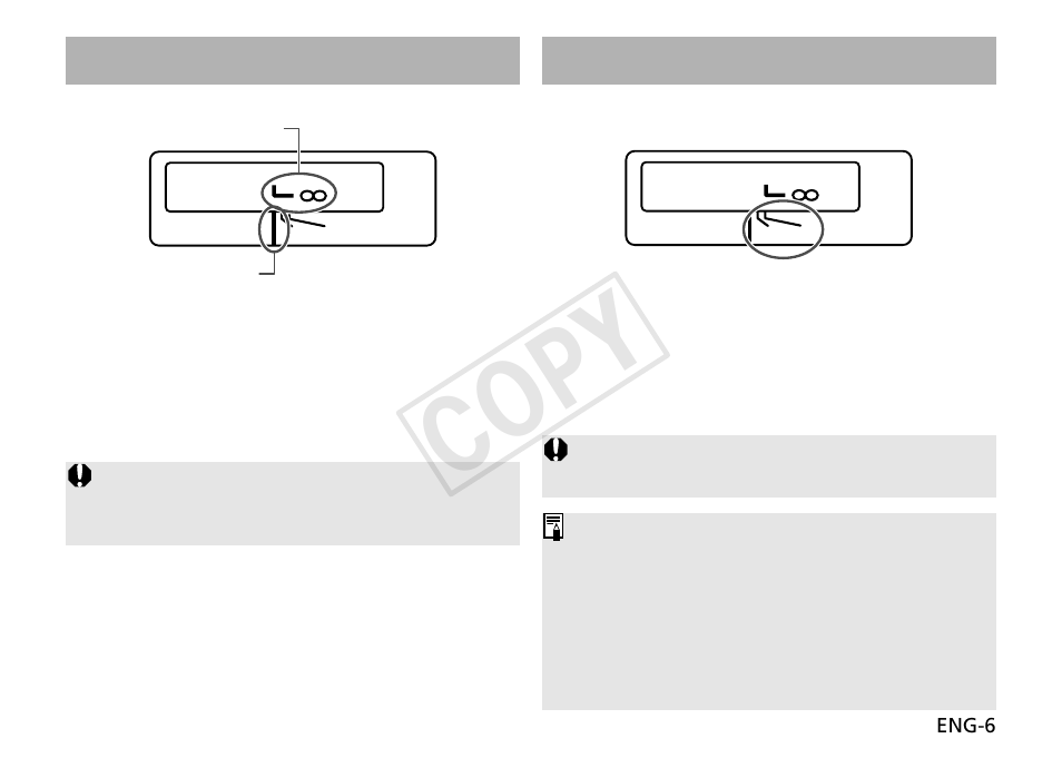 Cop y, Infinity compensation mark, Infrared index | Canon EF 70-200mm f4L USM User Manual | Page 7 / 13